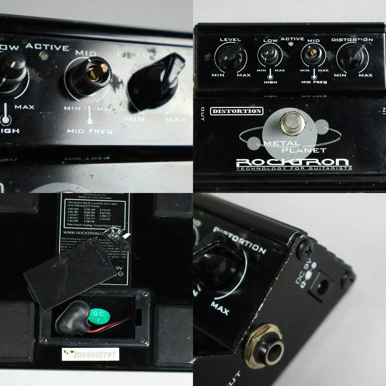 【生産終了品】ROCKTRON l Embrace ディストーション Rocktron METAL PLANET ハイオクディストーション 【中古】（中古/送料