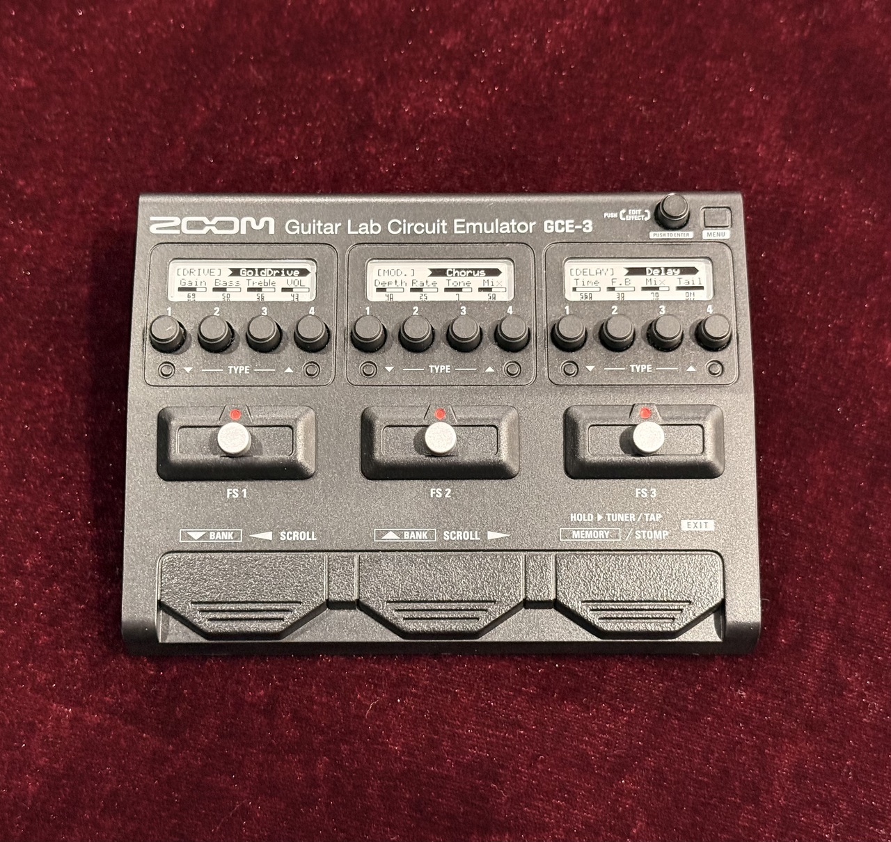 ZOOM GCE-3 Guitar Lab Circuit Emulator（中古）【楽器検索デジマート】
