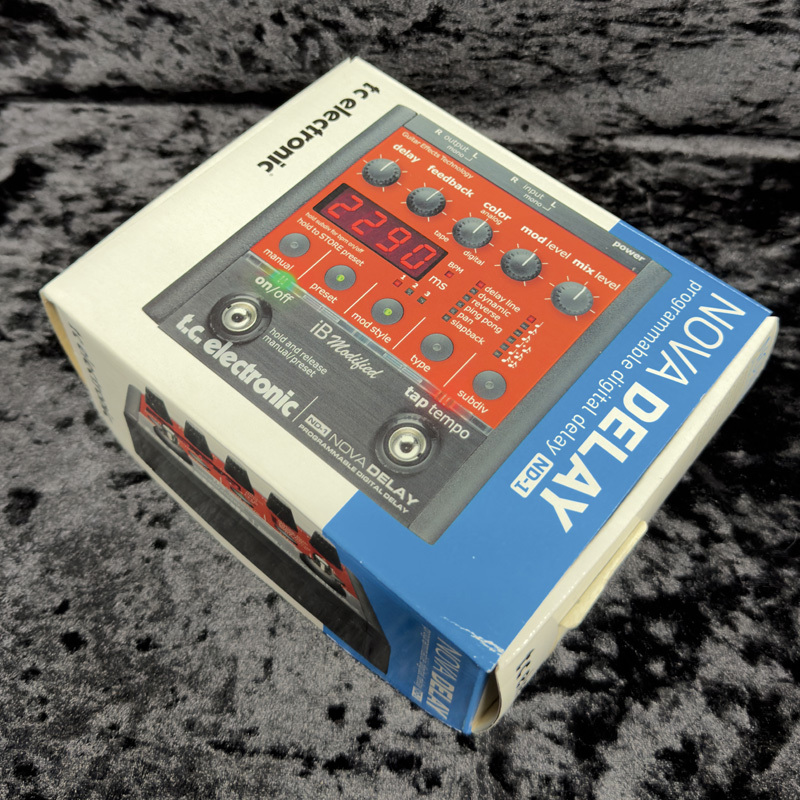 ギター tc electronic NOVA DELAY iB modified 中古】 TC ELECTRONIC / NOVA DELAY iB MODIFIED 【新宿店