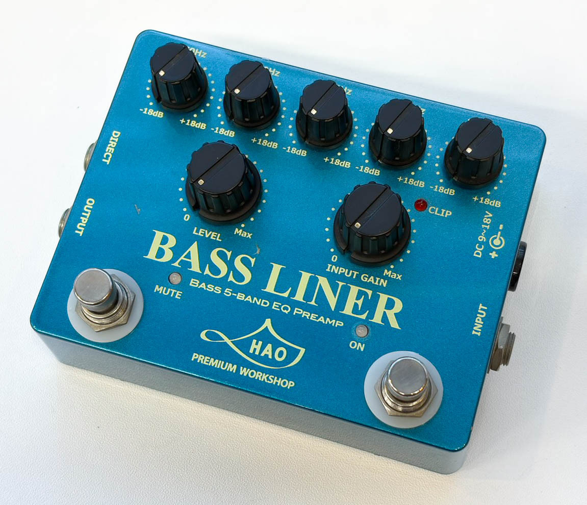 【限定色】HAO BASS LINER/プリアンプ/イコライザー/エフェクター HAO BASS LINER（中古/送料無料）【楽器検索デジマート】