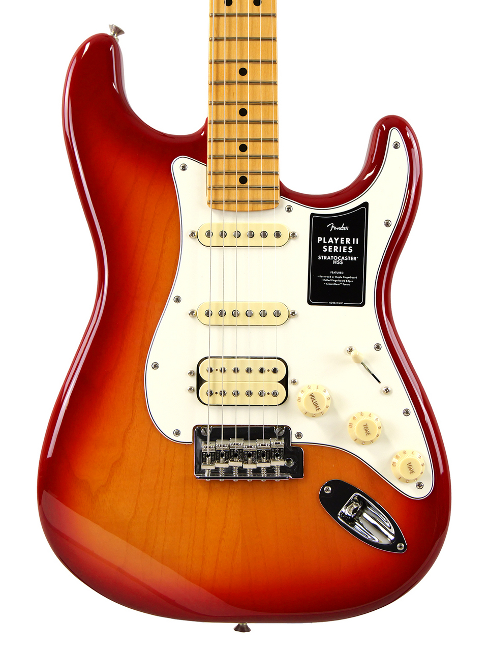 Fender Player II Stratocaster HSS (Aged Cherry Burst