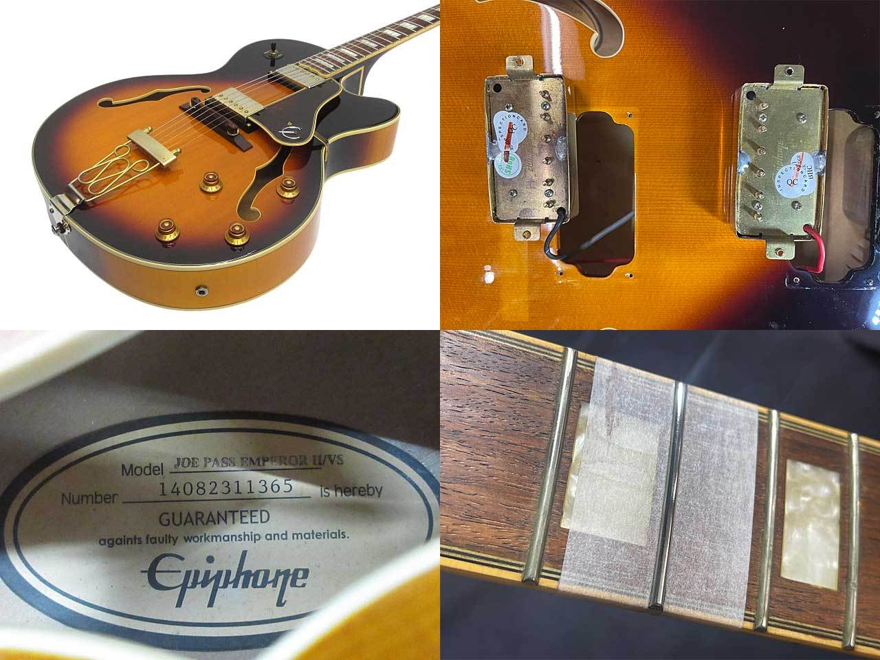 Epiphone Joe Pass Emperor II VS 2014年製【鹿児島店】（中古