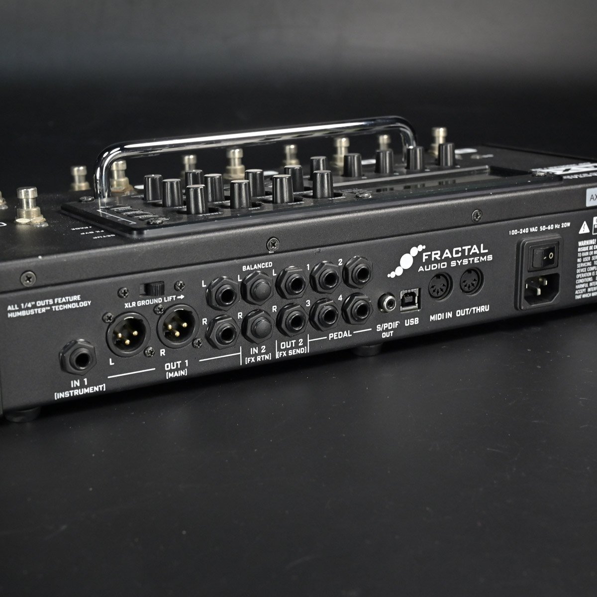 Fractal Audio Systems AX8 - Axe-Fx IIと同等のアンプ及び