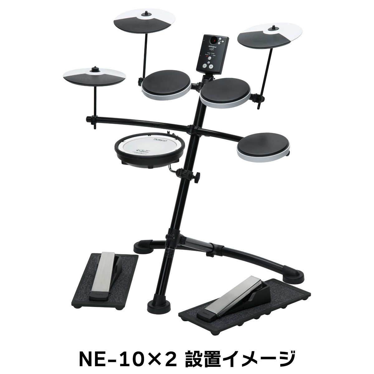 Roland NE-10 2枚セット 電子ドラム キックペダル＋独立ハイハット