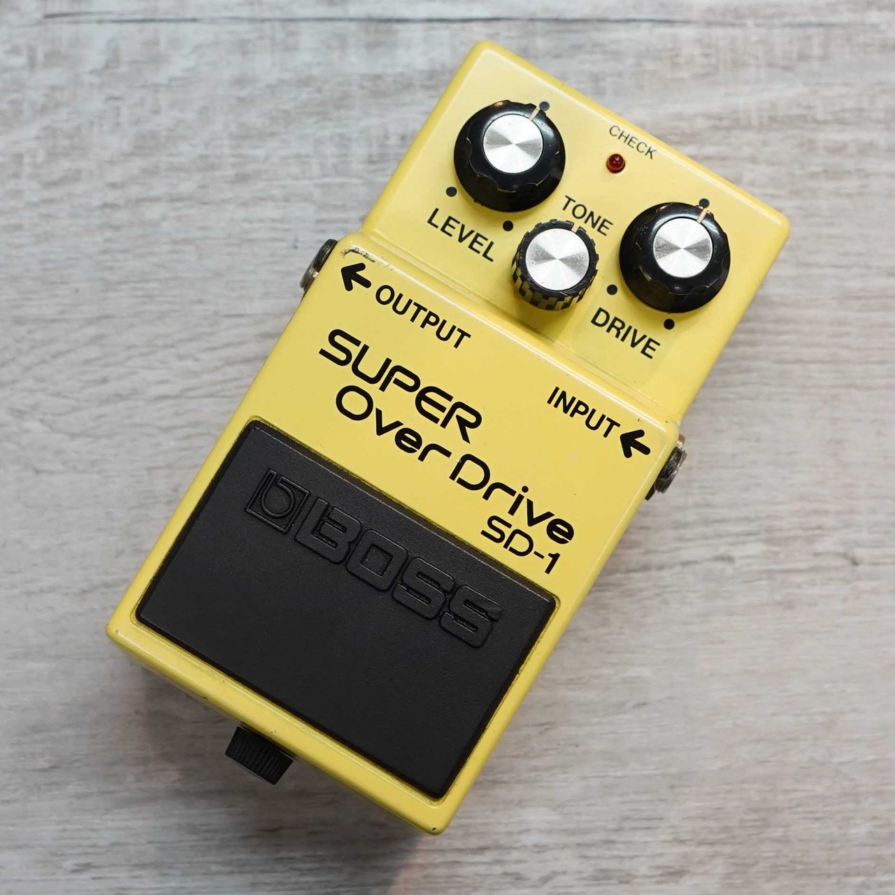 BOSS SD-1 日本製　JRC4558DD 中古】BOSS ボス / SD-1 SUPER OverDrive JRC4558DD艶なし 日本製