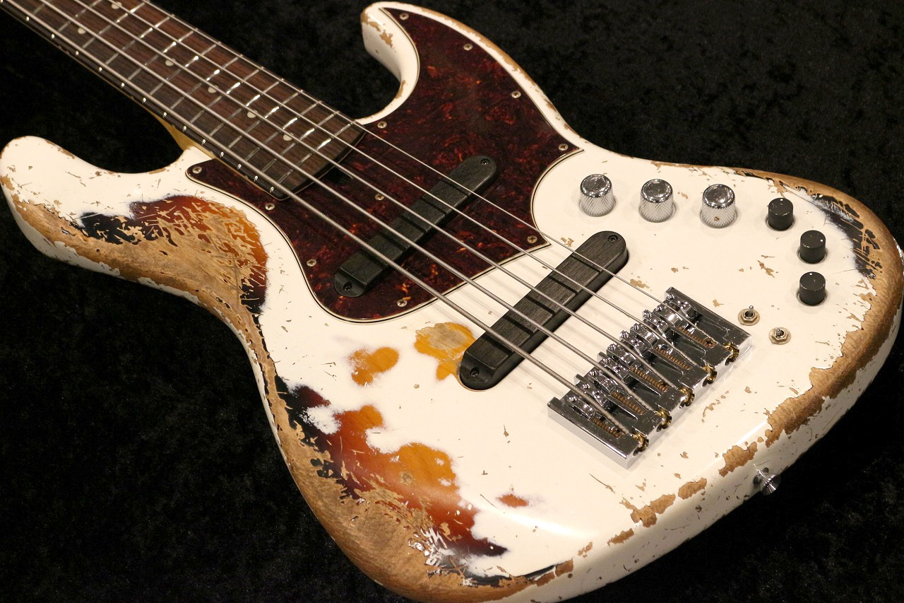 Xotic Custom Order XJ-1T 5st MH Super Heavy Aged / Olympic White