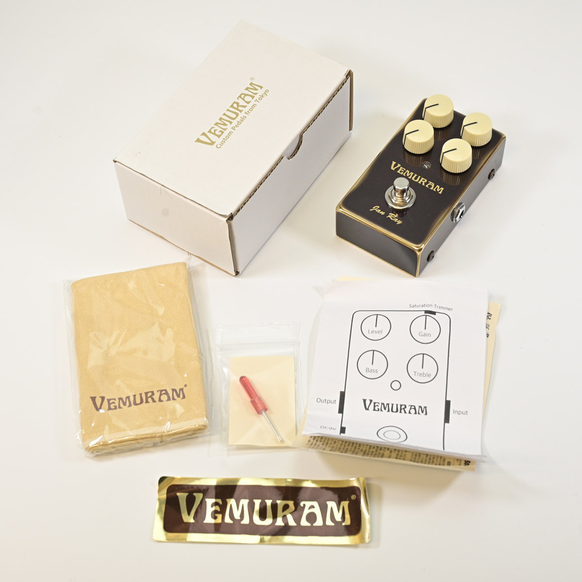 Jan Ray系オーバードライブ+ ZVEX系ブースター ハンドメイドエフェクタ