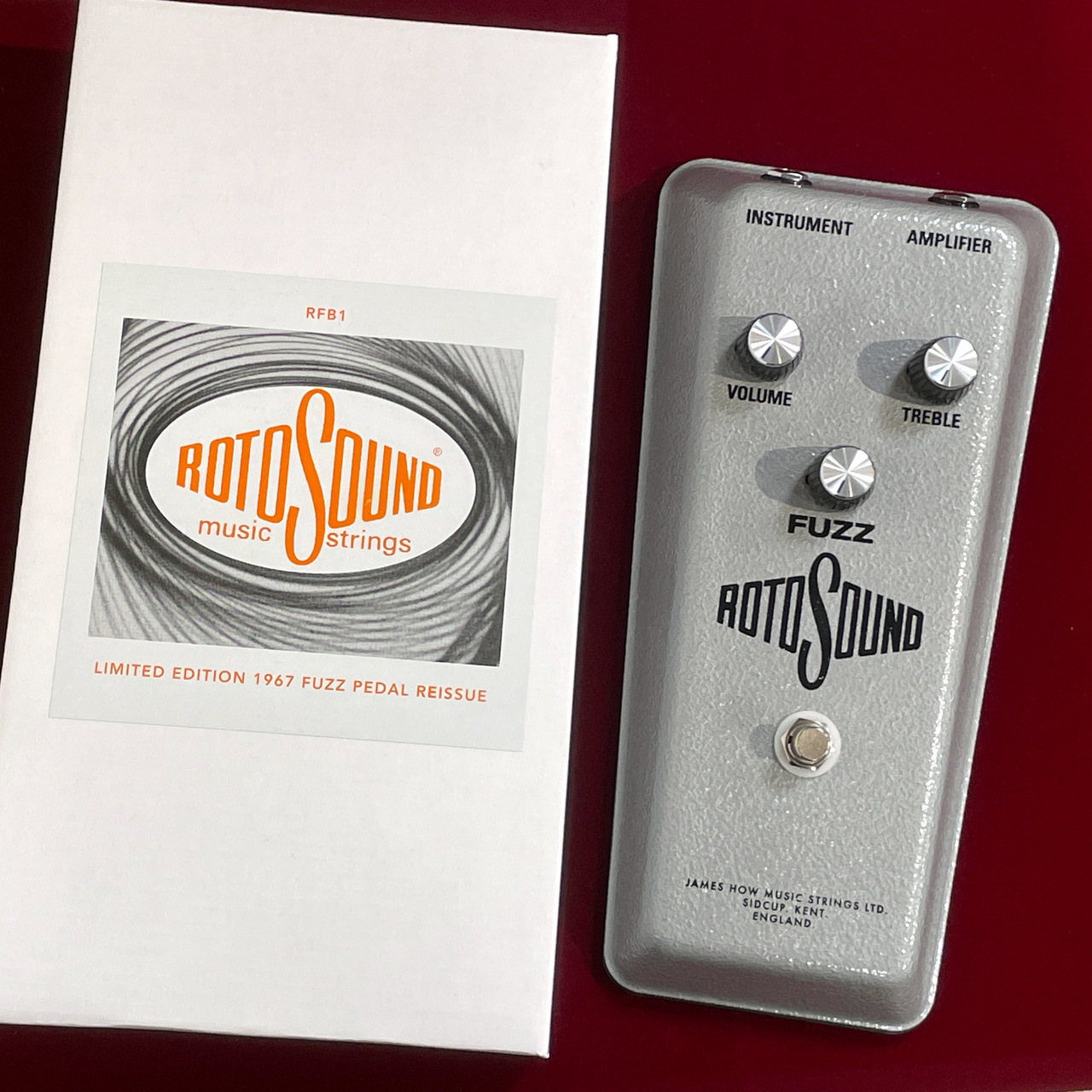 Rotosound FUZZ RFB-1を購入したお話 | ドラジック！