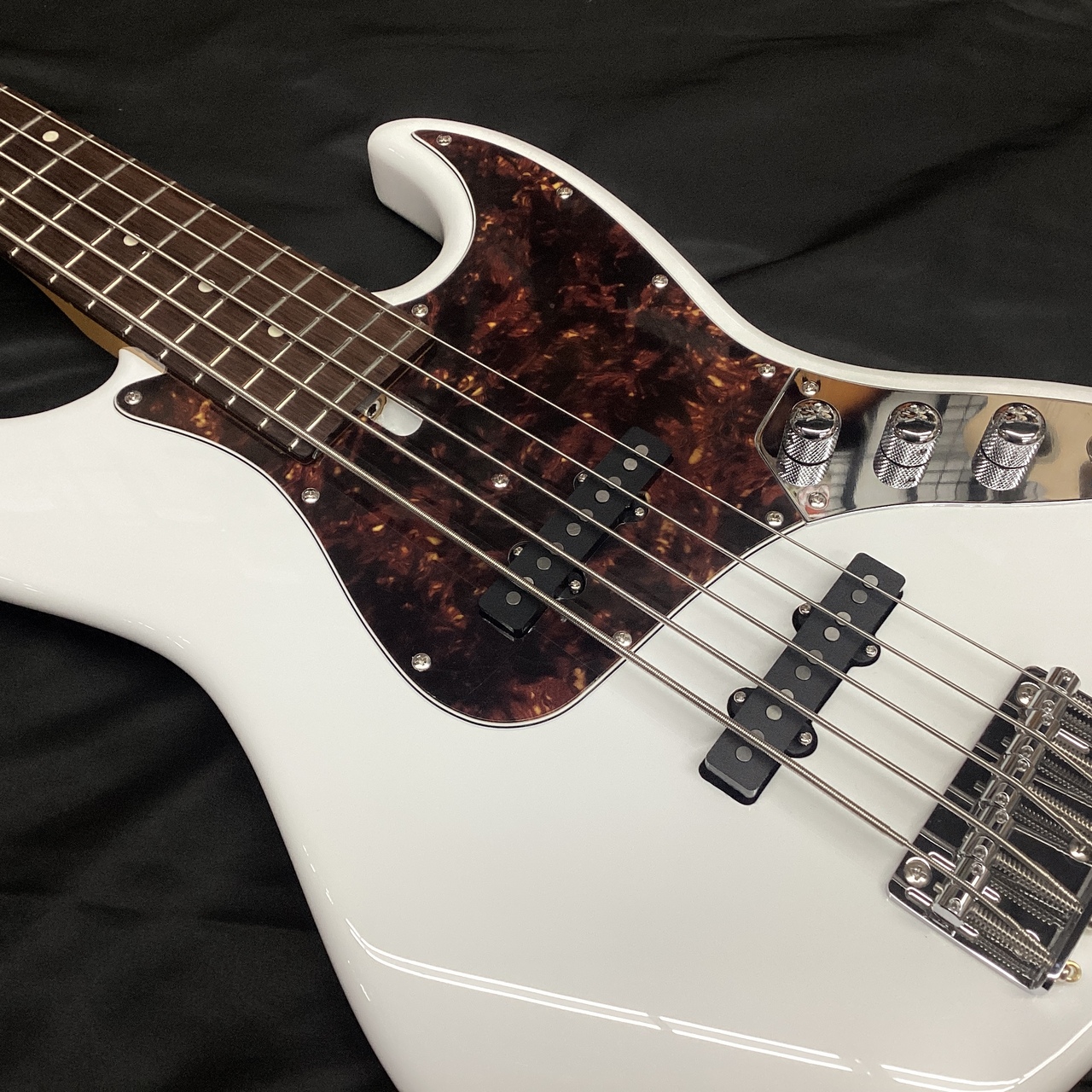 Moon Guitars JB-5C SWH/R (ムーン ジャズベース 5弦 パッシブ)（新品