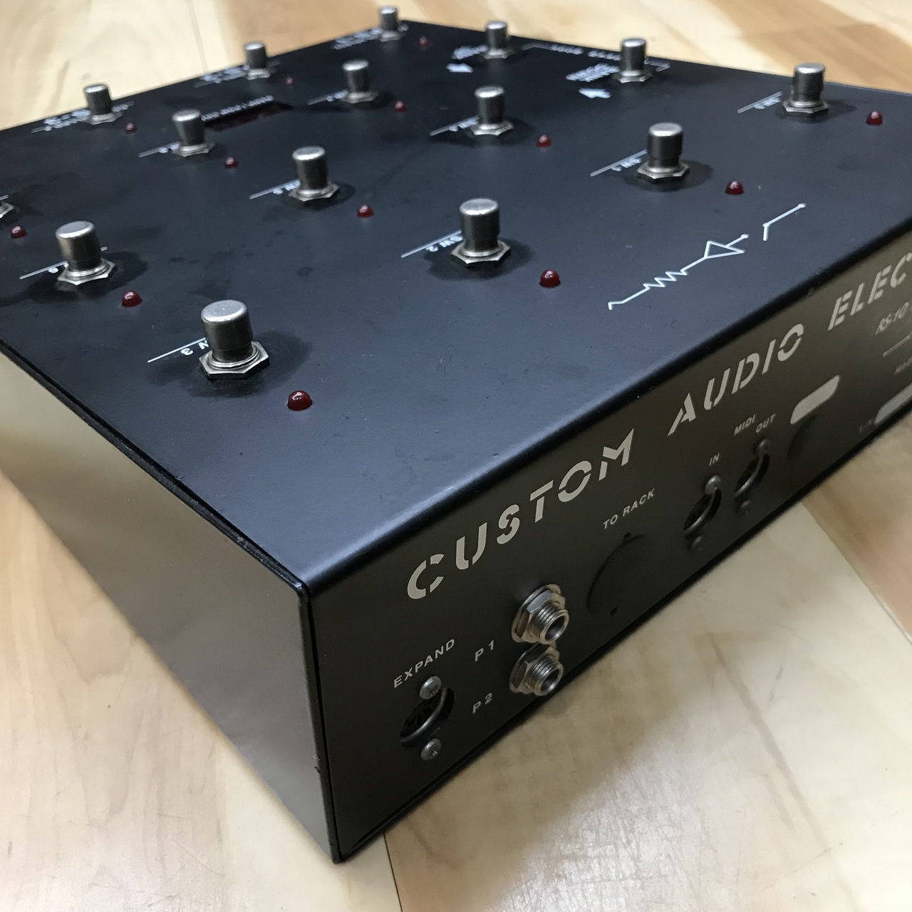 ギター CUSTOM AUDIO ELECTRONICS RS-10 MKII Custom Audio Electronics RS-10 Midi Foot Controller（中古）【楽器