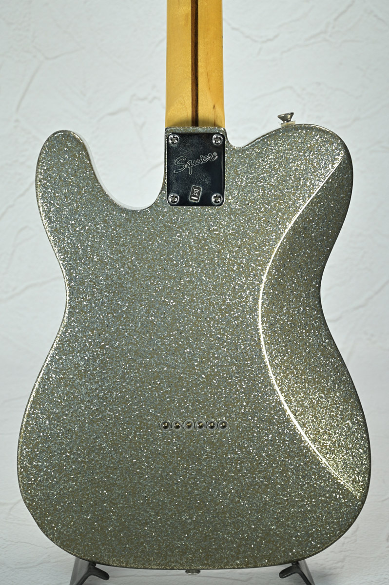 Squier by Fender Haruna Telecaster Skullsilver Dark Silver Sparkle