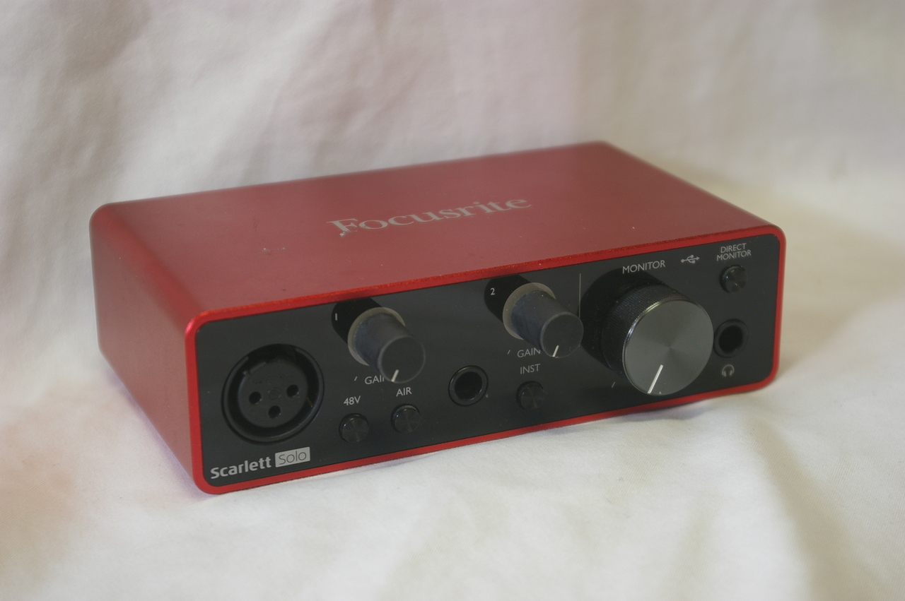 Focusrite Scarlett Solo 中古品 Focusrite Scarlett Solo 3gen（中古）【楽器検索デジマート】