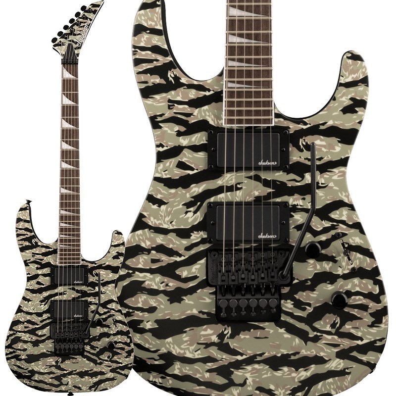 Jackson X Series Soloist SLX DX Camo (Tiger Jungle Camo/Laurel