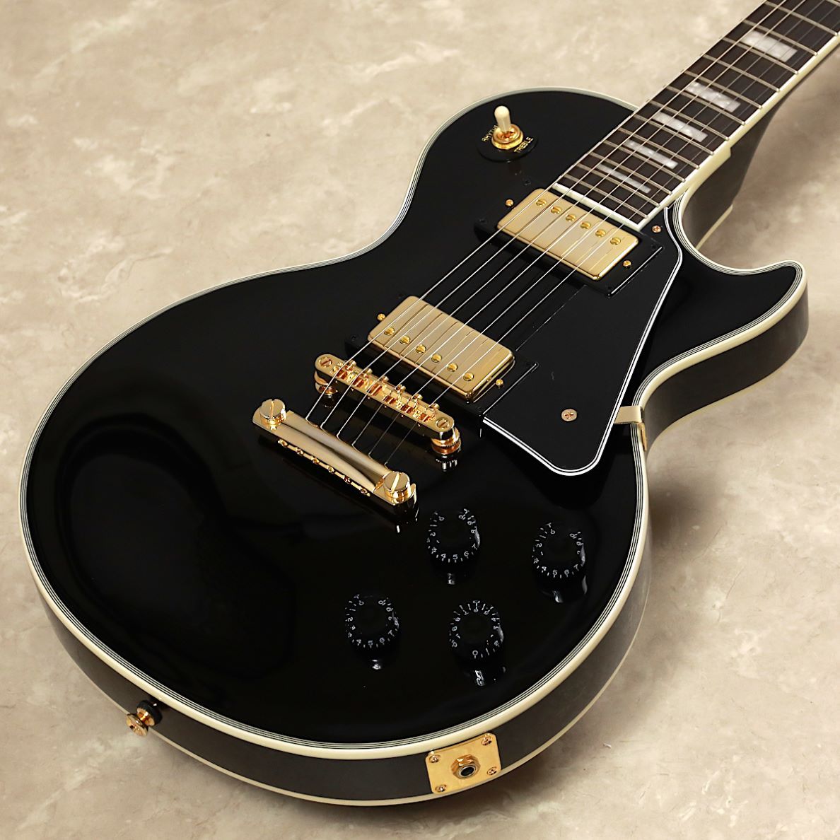 Epiphone Les Paul Custom【Ebony】（新品/送料無料）【楽器検索