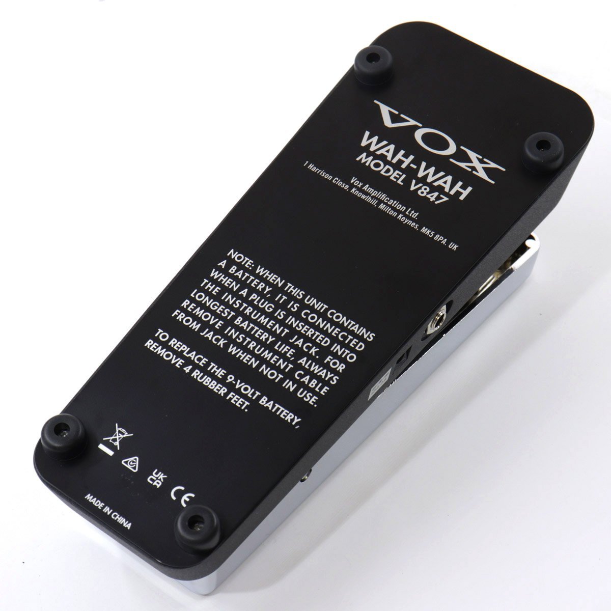 最終値下！【新古品美品】VOX V847-A　 ワウペダル dt-g-s_vox-v847a