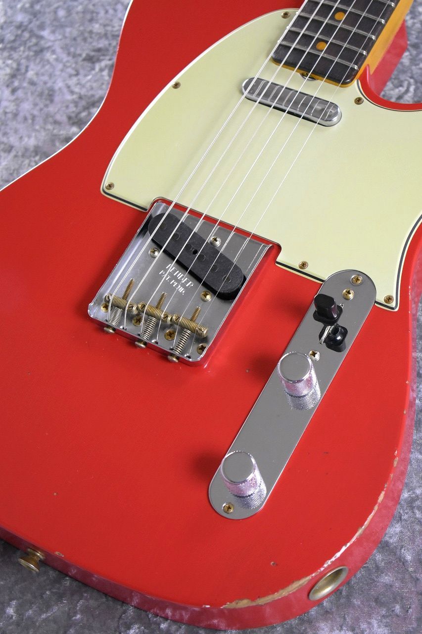 Fender Custom Shop 1963 Telecaster Relic / Aged Fiesta Red [3.34kg