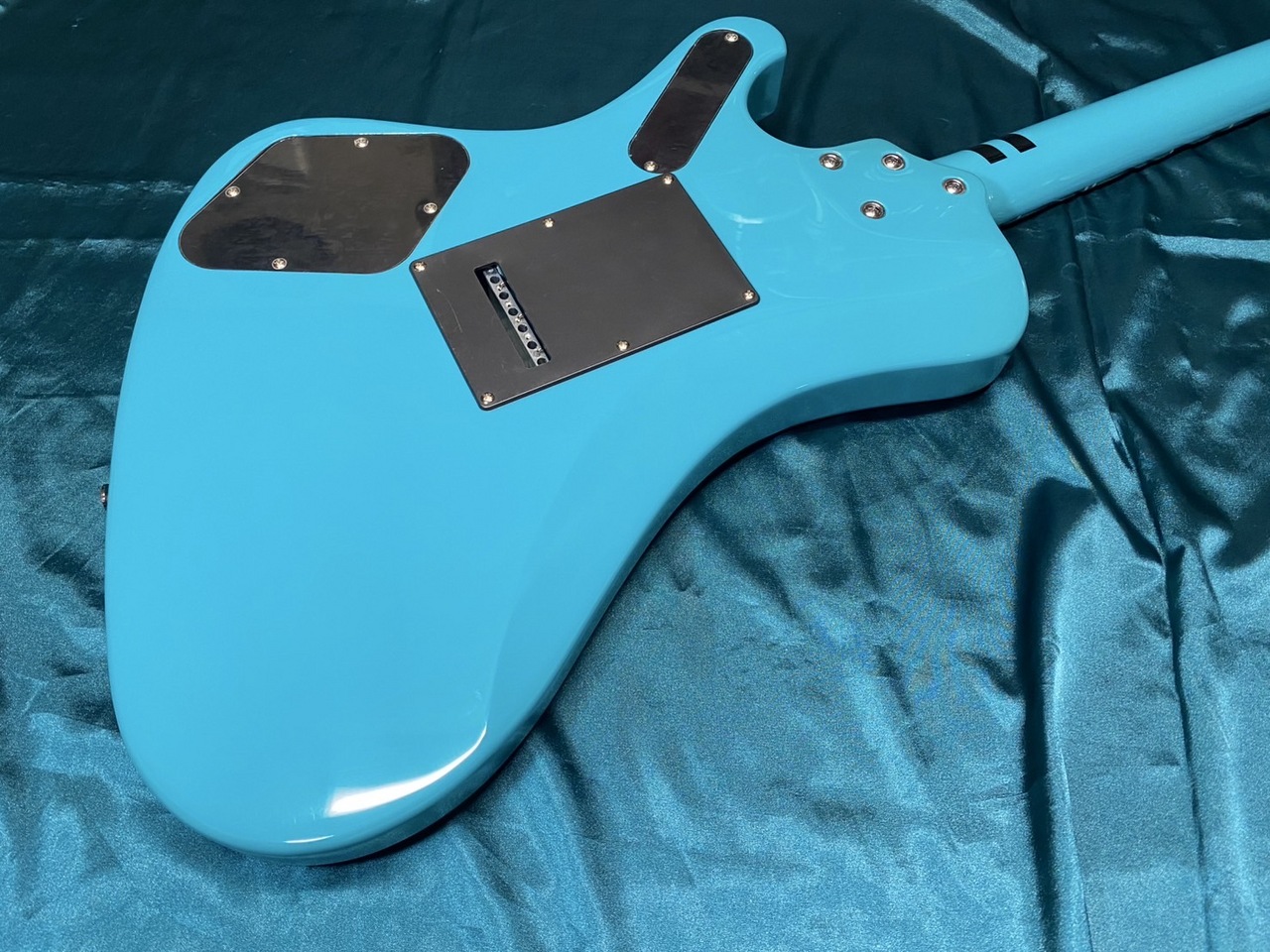 G-STREAM-Miku　初音ミク　Miku Blue　エレキギター GrassRoots G-STREAM-Miku エレキギター 初音ミク Signature