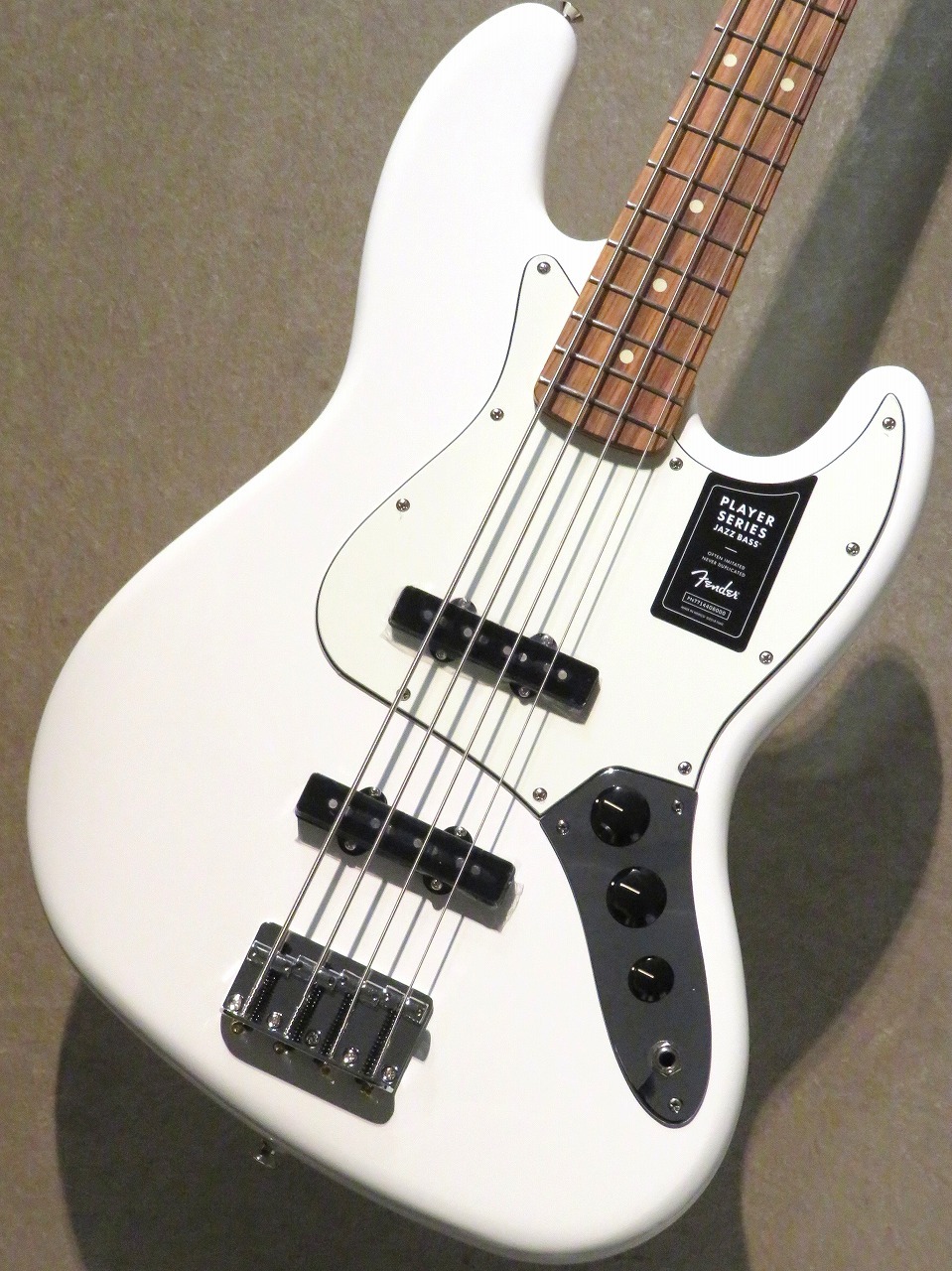 Fender 【ポーラーホワイト】Player Jazz Bass -Tidepool- #MX23118593