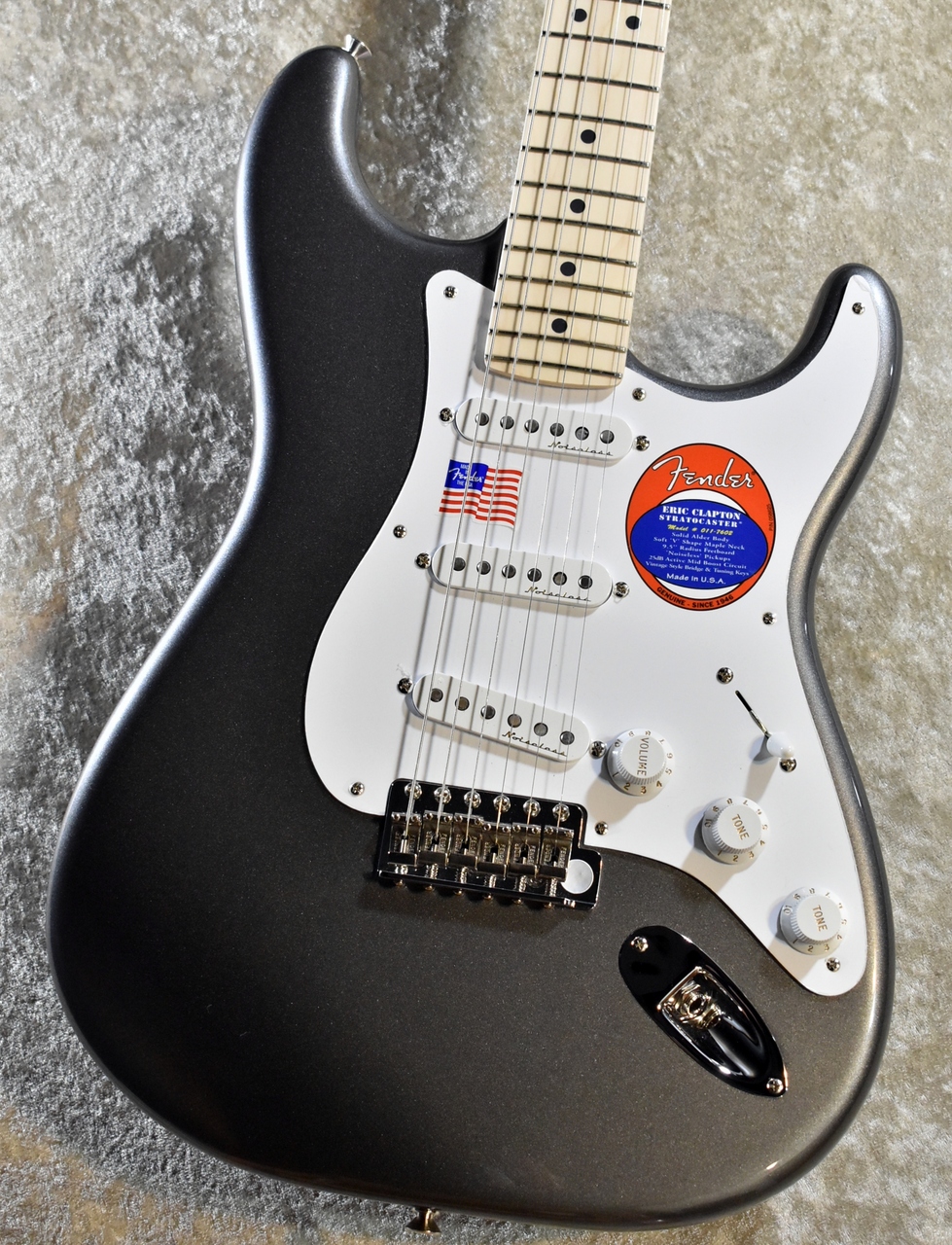 Fender Eric Clapton Stratocaster Pewter #US23113440【3.68kg】【エリック・クラプトン】（新品 ）【楽器検索デジマート】