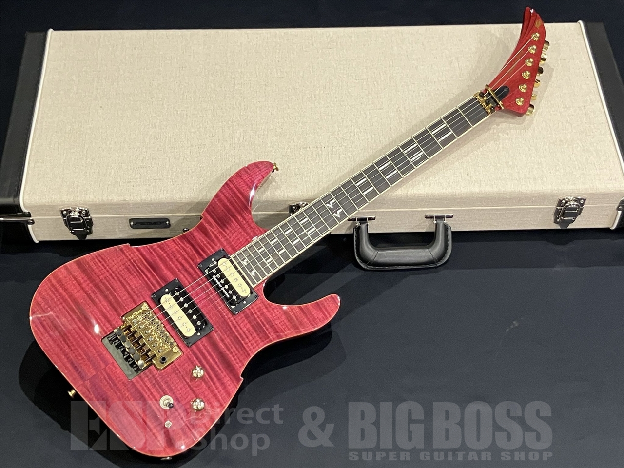 PEAVEY Adrian Vandenberg Signature Guitar / Purple Flame Maple