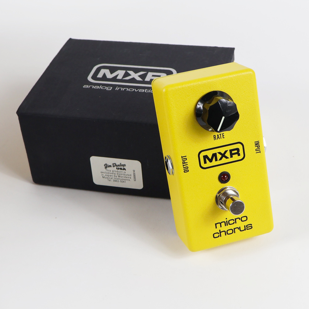 ★MXR M148 Micro Chorus マイクロコーラス MXR ⁄ M148 マイクロコーラスの特徴と使い方などをレビュー。80\u0027S