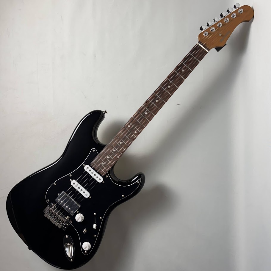 Fresher エレキギター ストラトキャスタータイプ 黒 Squier by Fender SONIC STRATOCASTER HSS Black エレキギター