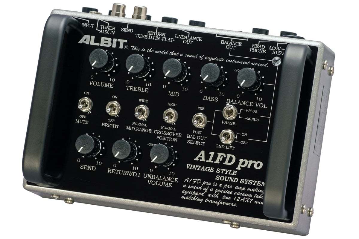 ALBIT A1FD pro PRE-AMP D.I ギター・ベース兼用 プリアンプ