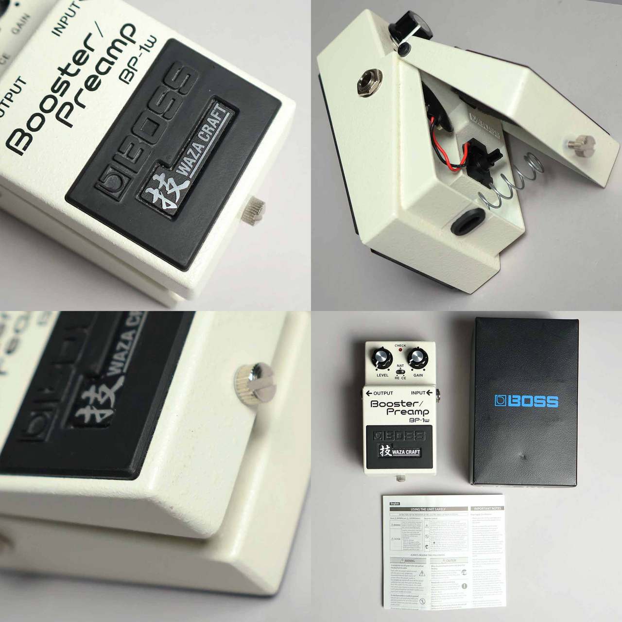 BOSS BP-1W エフェクター ブースター プリアンプ 技クラフト
