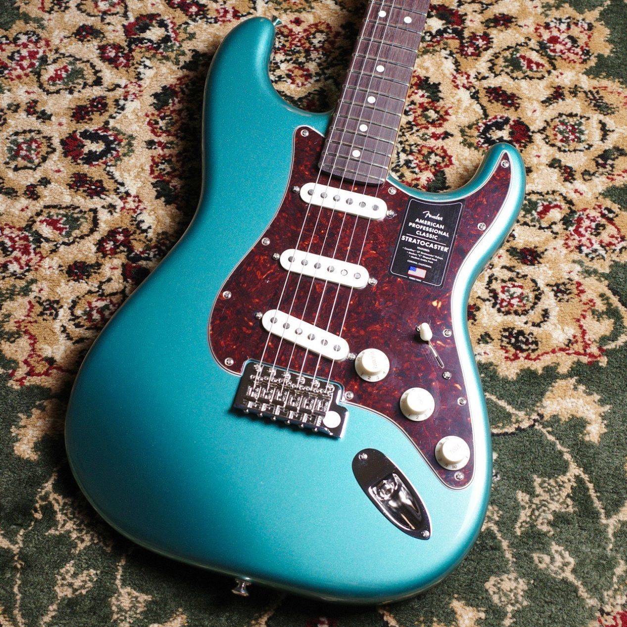 Fender American Professional Classic Stratocaster Faded Sherwood
