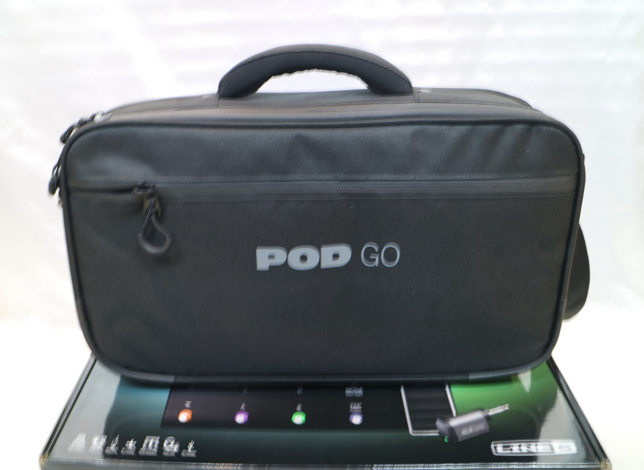 LINE6 POD GO 純正ケース、PC接続ケーブル付き LINE 6 POD Go Wireless ケース付属（中古）【楽器検索デジマート】