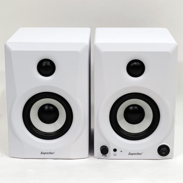 Superlux BES3.5 White モニタースピーカー 2Way ホワイト ☆送料無料