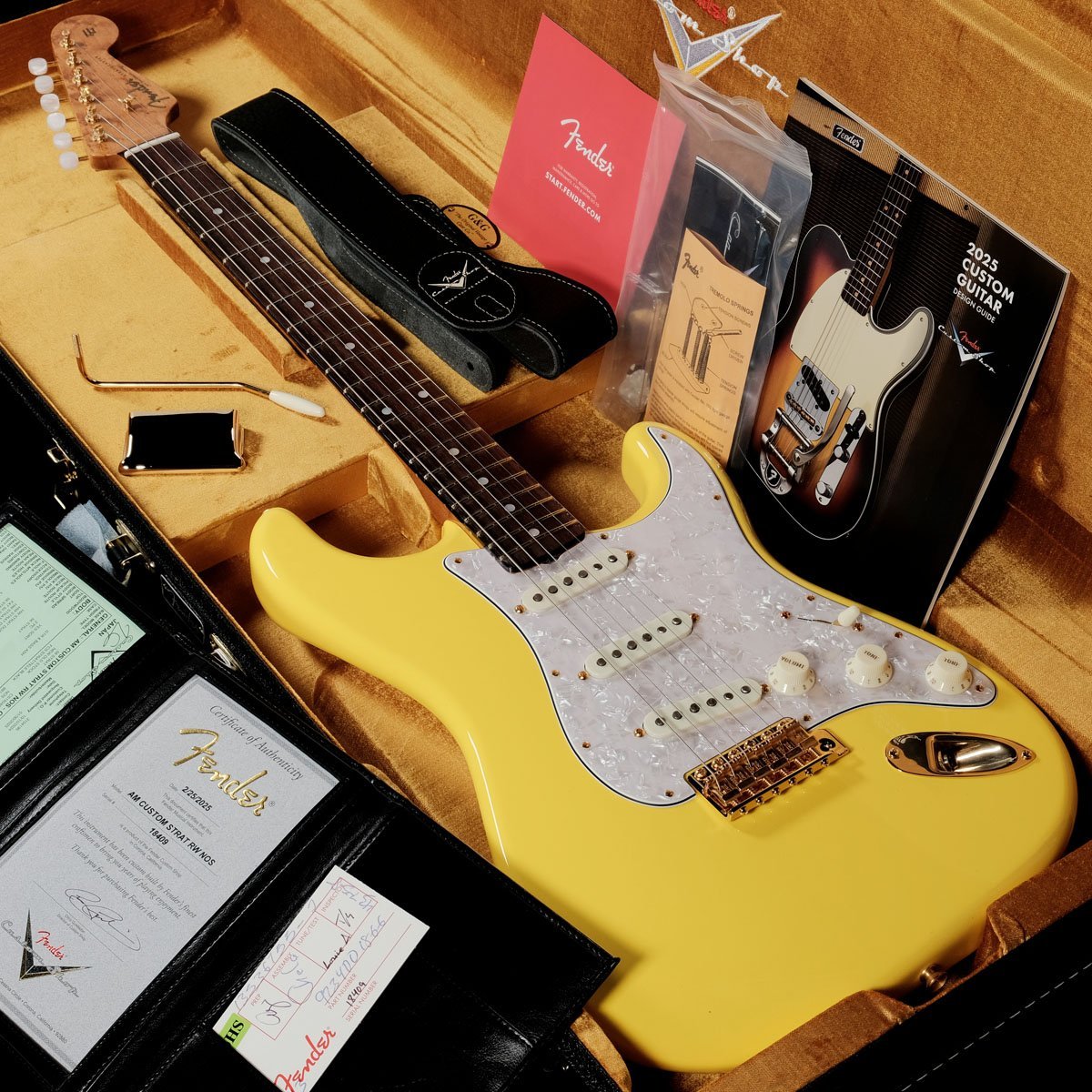 最終価格Fender カスタムショップ　ストラトキャスター　グラフィティイエロー 最終価格Fender カスタムショップ ストラトキャスター