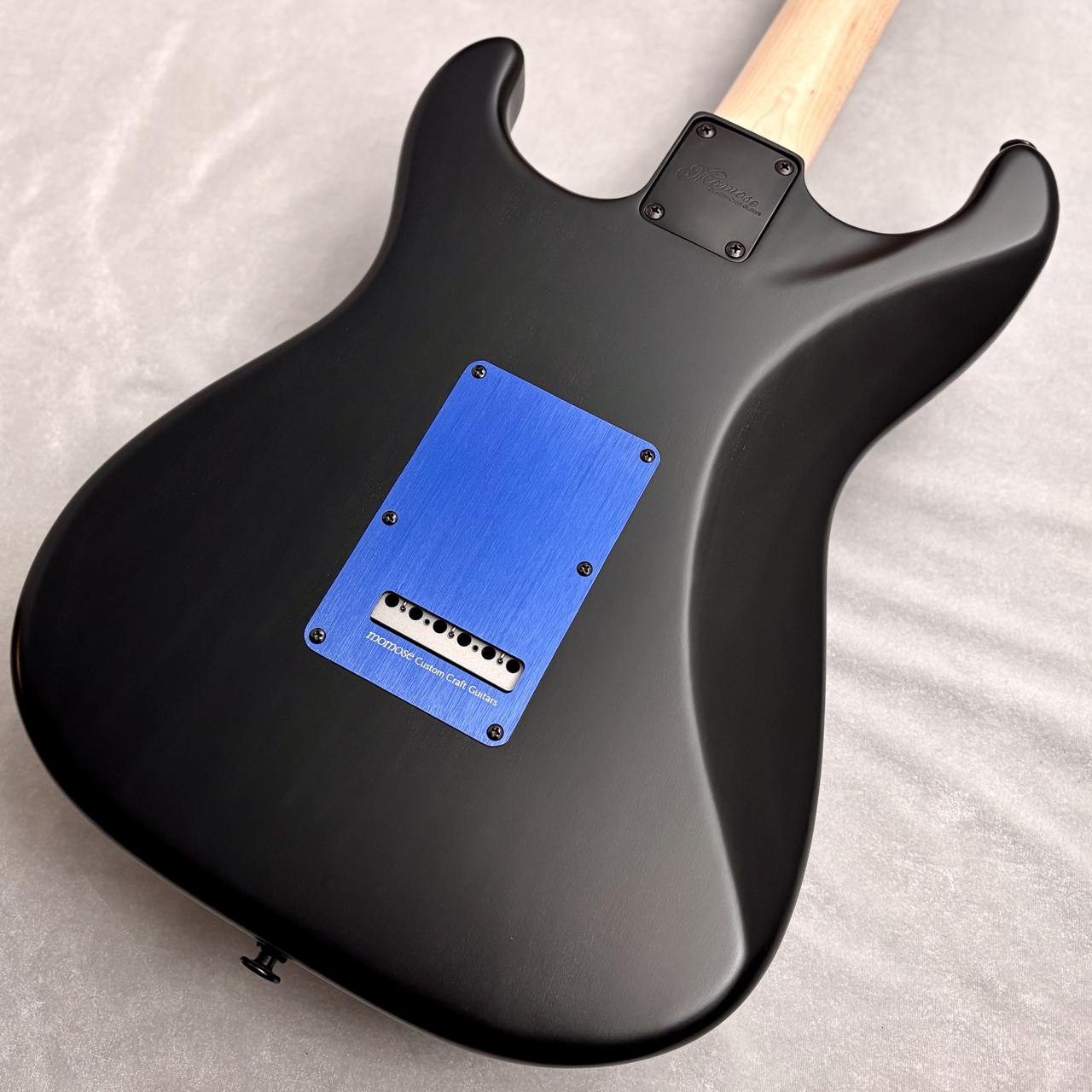 Momose MC1 ブラック エボニー指板 マッチングヘッド momose MC1-ADZ-BL/R ~Black-Oil Finish/Matching Head~ #23276 【3.54