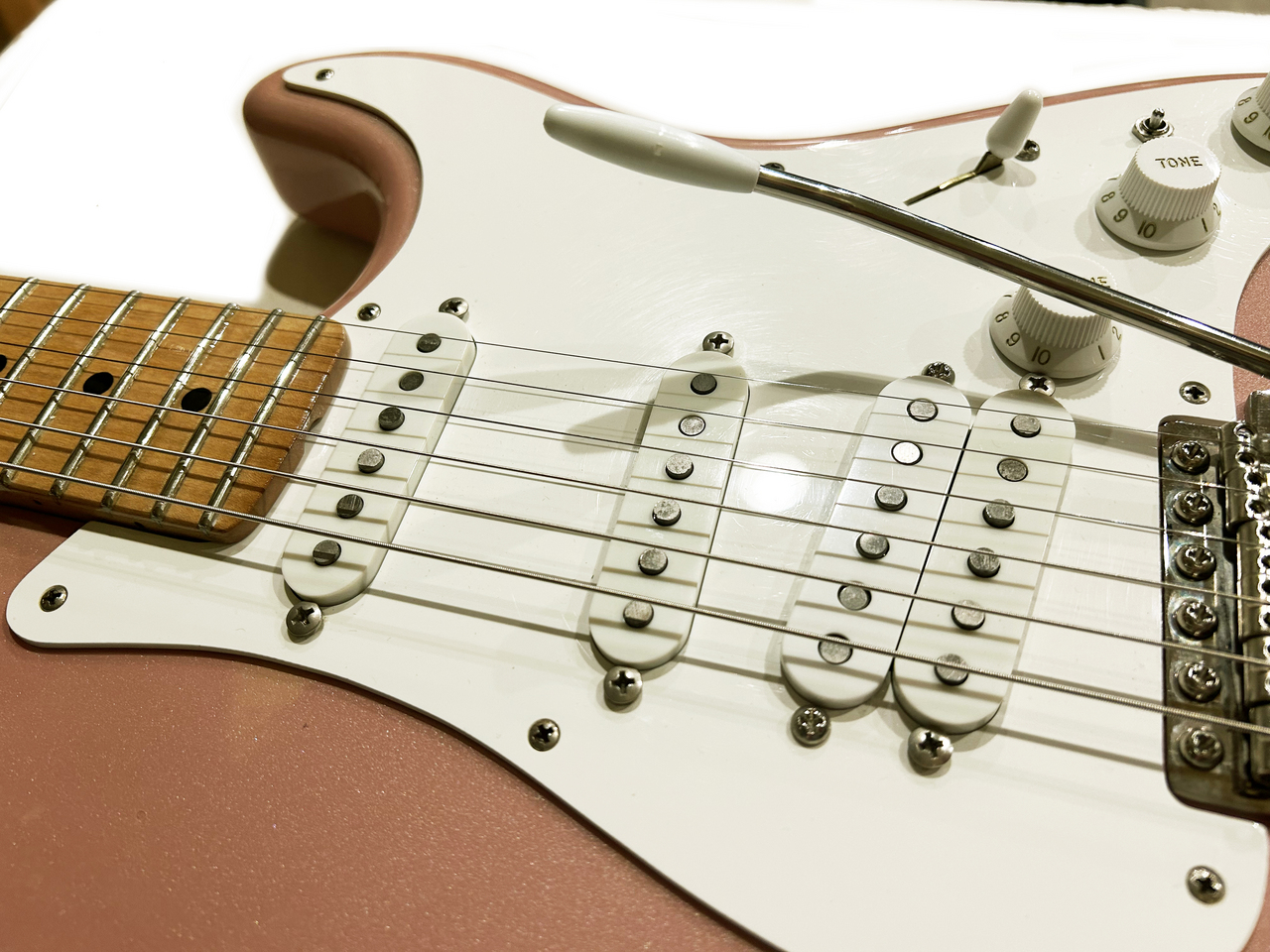 Moon MOON Custom Guitars ST Type Burgundy Mist 各種カスタムモデル