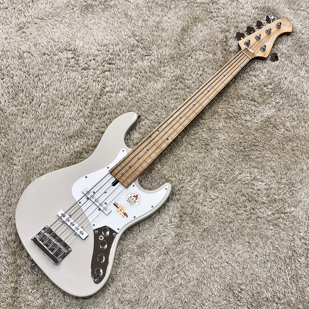 WL5-STD33-AC RSM/M 5弦 ジャズベース Bacchus WL5-STD33-AC RSM/M 5弦ベース初心者12点セット【VOX
