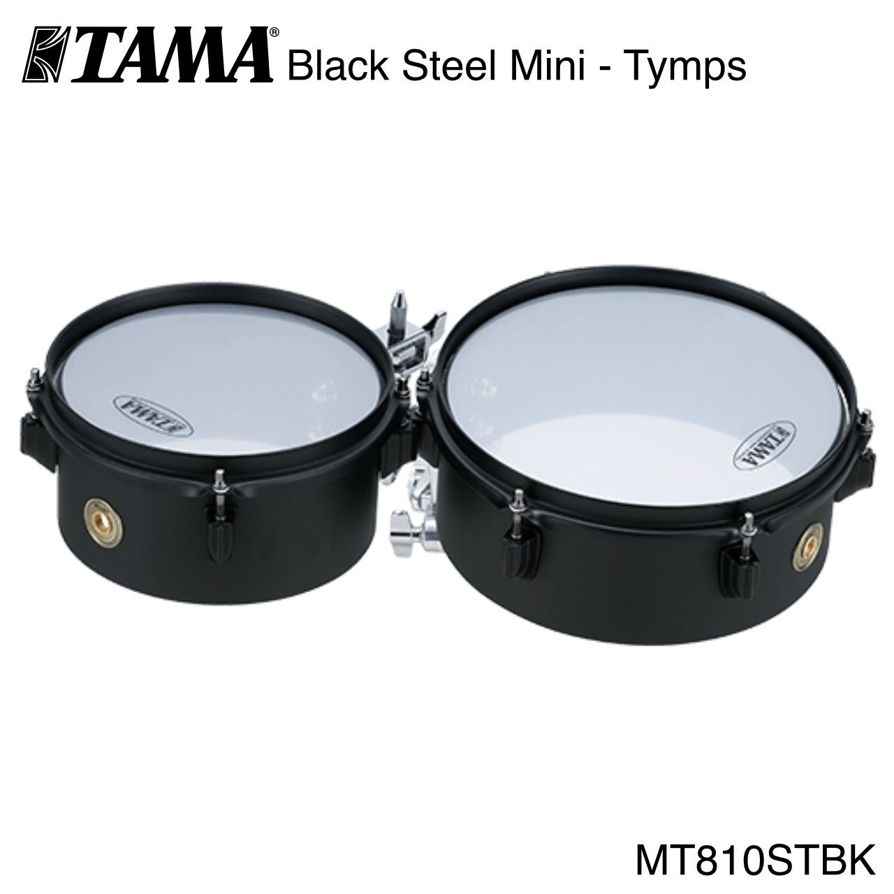 Tama MT810STBK [Black Steel Mini - Tymps]【サマーセール!!】<180270