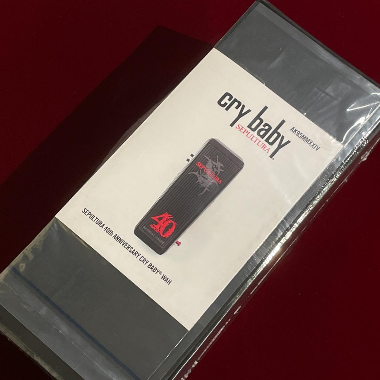 Jim Dunlop AK95MMXXIV Sepultura 40th Anniversary Cry Baby Wah【未