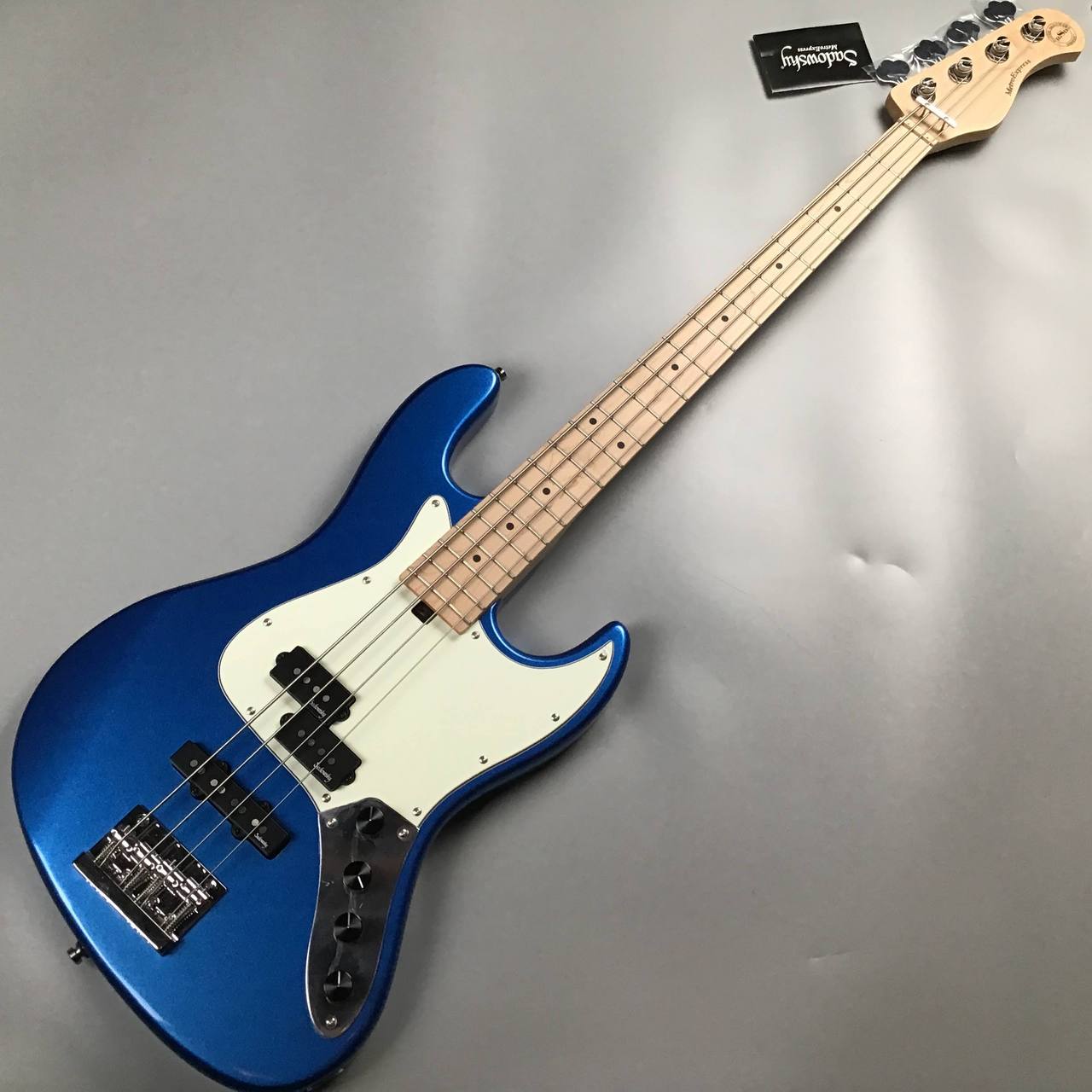 Sadowsky ME21 HP4 MAPLE Solid Ocean Blue Metallic High Polish