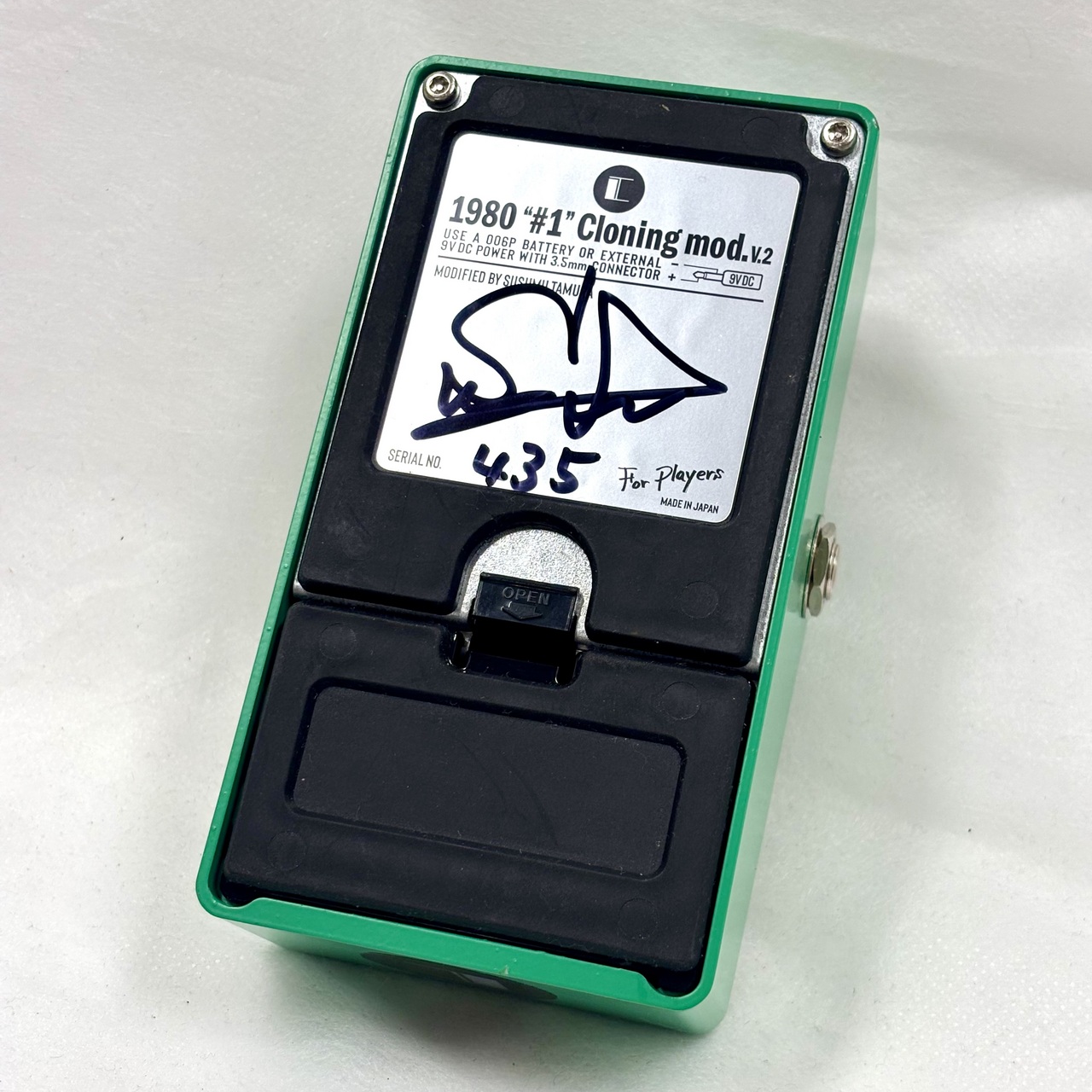 CULT TS808 1980 #1 Cloning mod V2 サイン入り TS808 1980 #1 Cloning