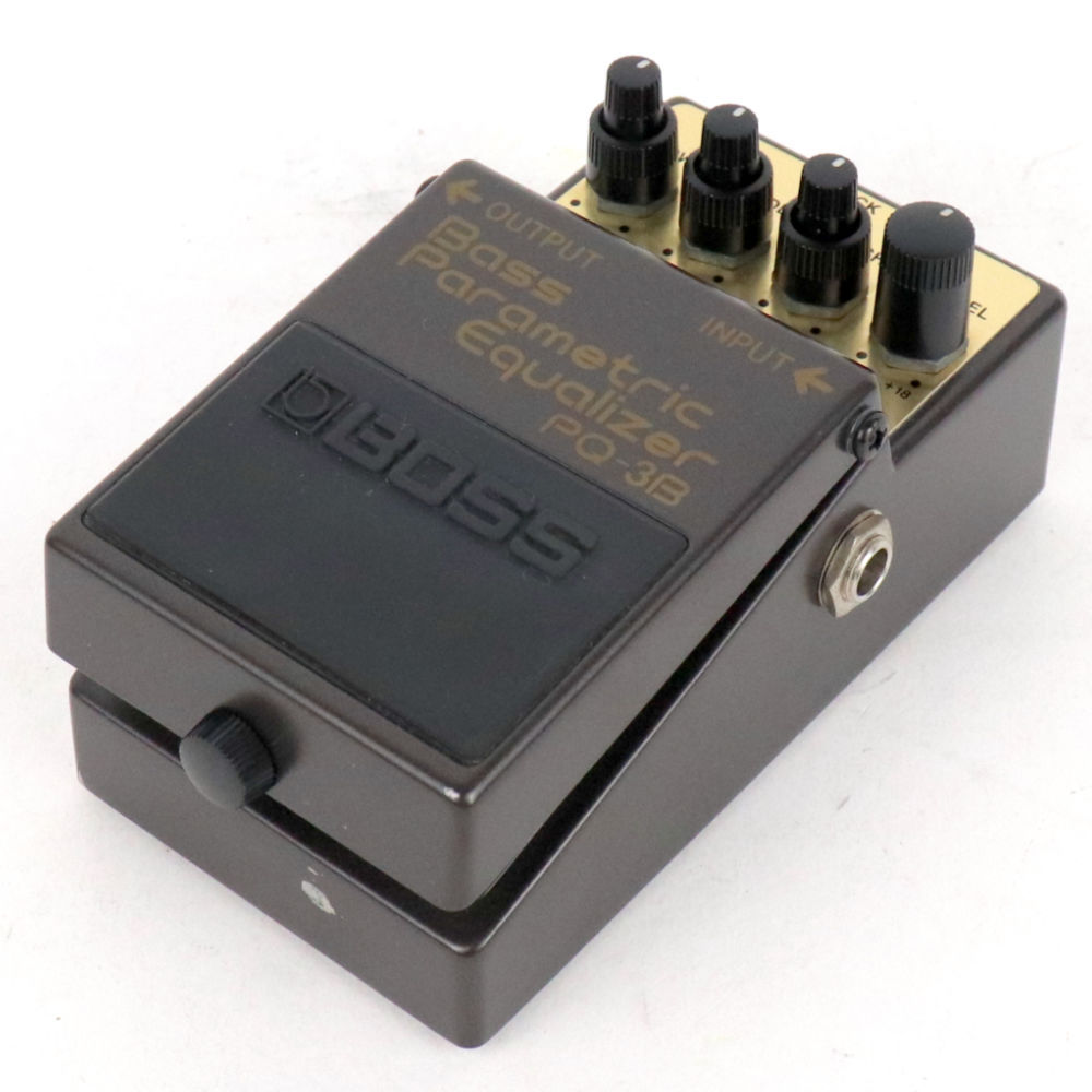 BOSS PQ-3B ベースパラメトリックイコライザー【中古品】 BOSS PQ-3B Bass Parametric Equalizer（中古）【楽器検索