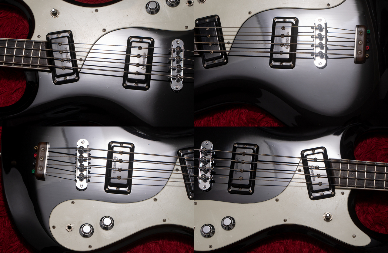Mosrite Custom'65 Bass KuroKumo Black 3.790kg【GIB横浜】（中古