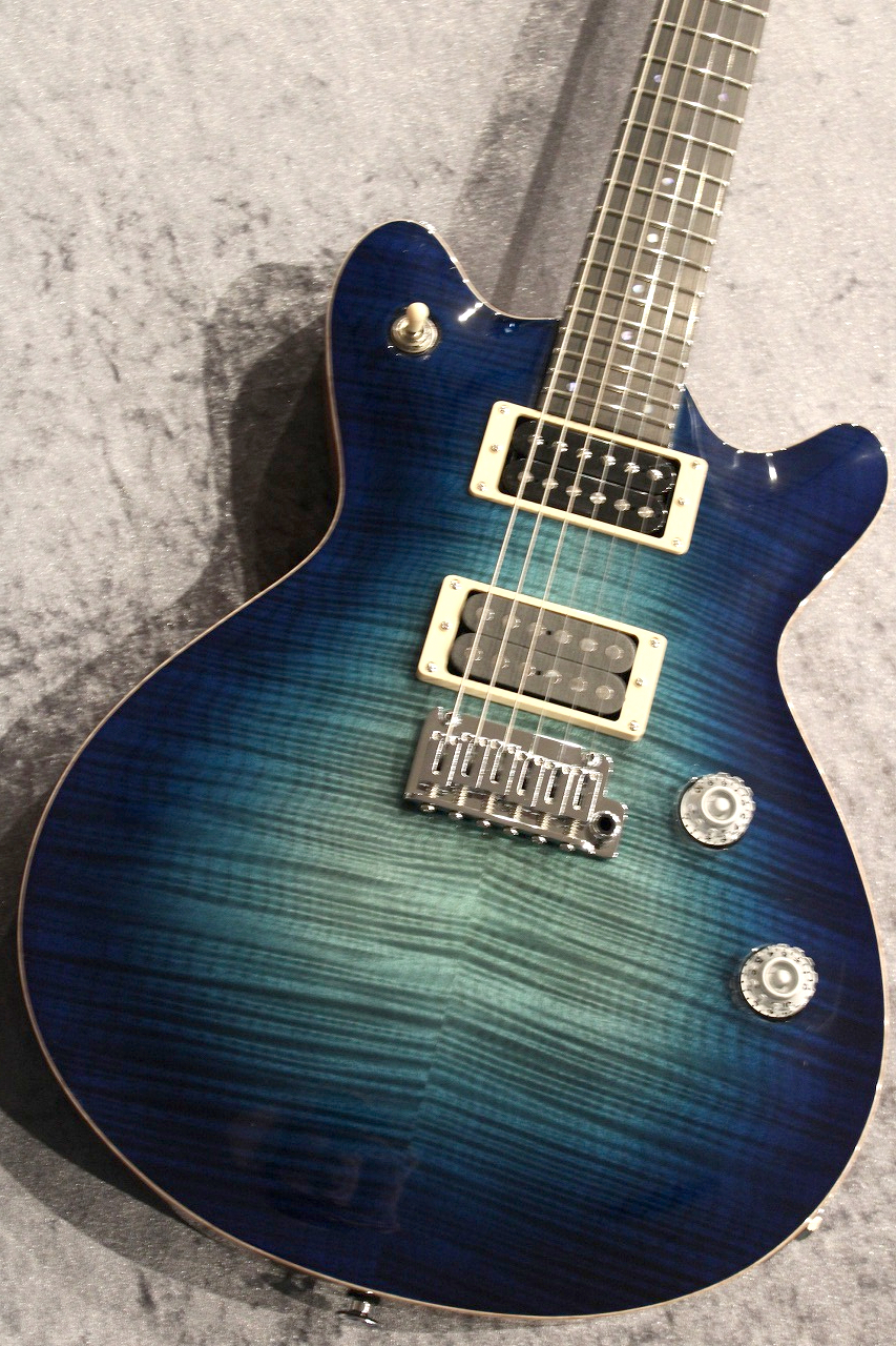 ギター T's Arc-STD24 5A Flame Maple Arctic Blue T's Arc-STD24 5A Flame Maple Arctic Blue T's Guitars Arc-STD 24