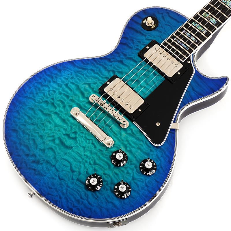 Gibson Custom Shop 1968 Les Paul Custom 7A Quilt Top Gloss (Trans