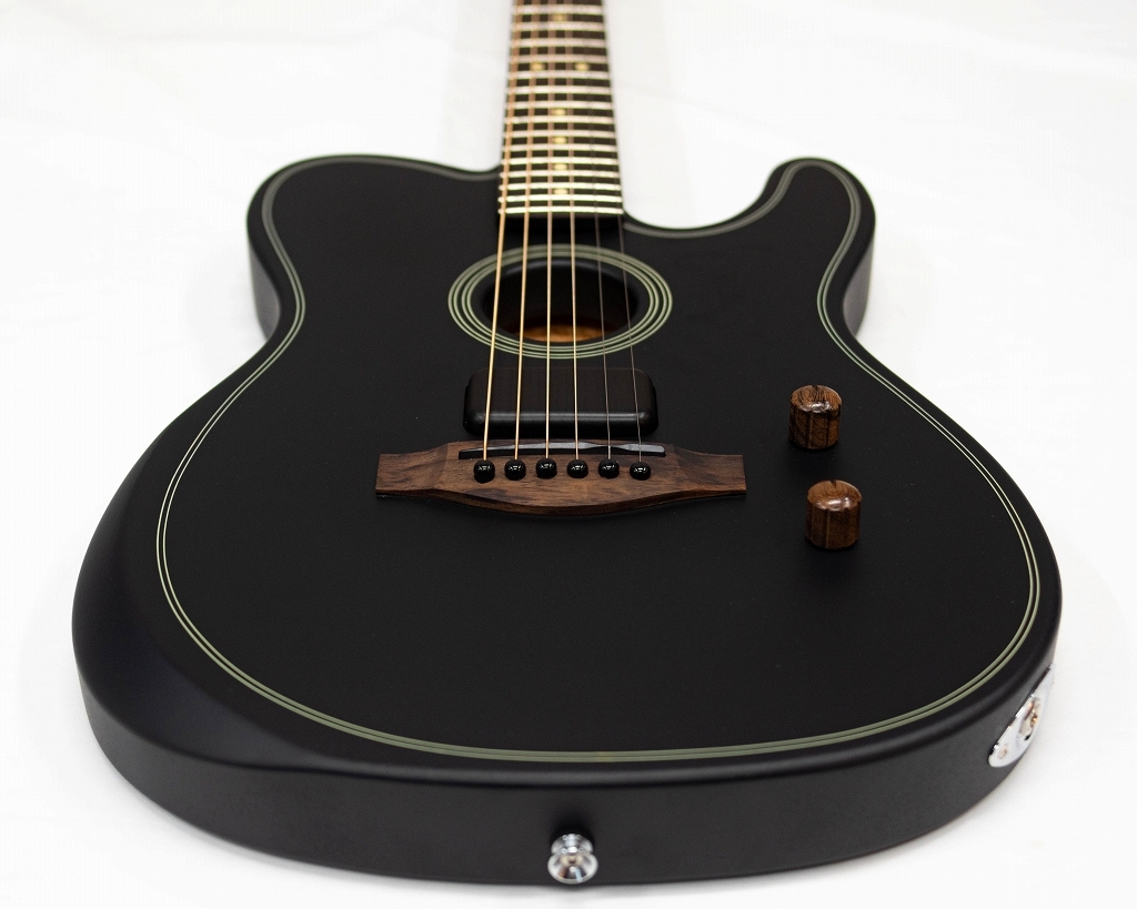 Fender Acoustasonic Standard Telecaster Black（新品/送料無料