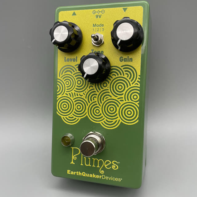 EarthQuaker Devices Plumes コンパクトエフェクター オーバードライブ