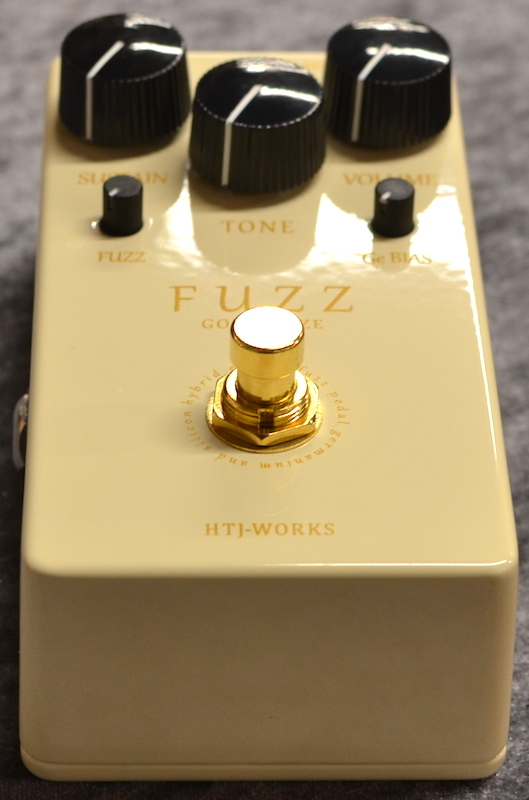 HTJ-WORKS GOLD HAZE FUZZ -Gelmanium & Silicon engine ～Cream White