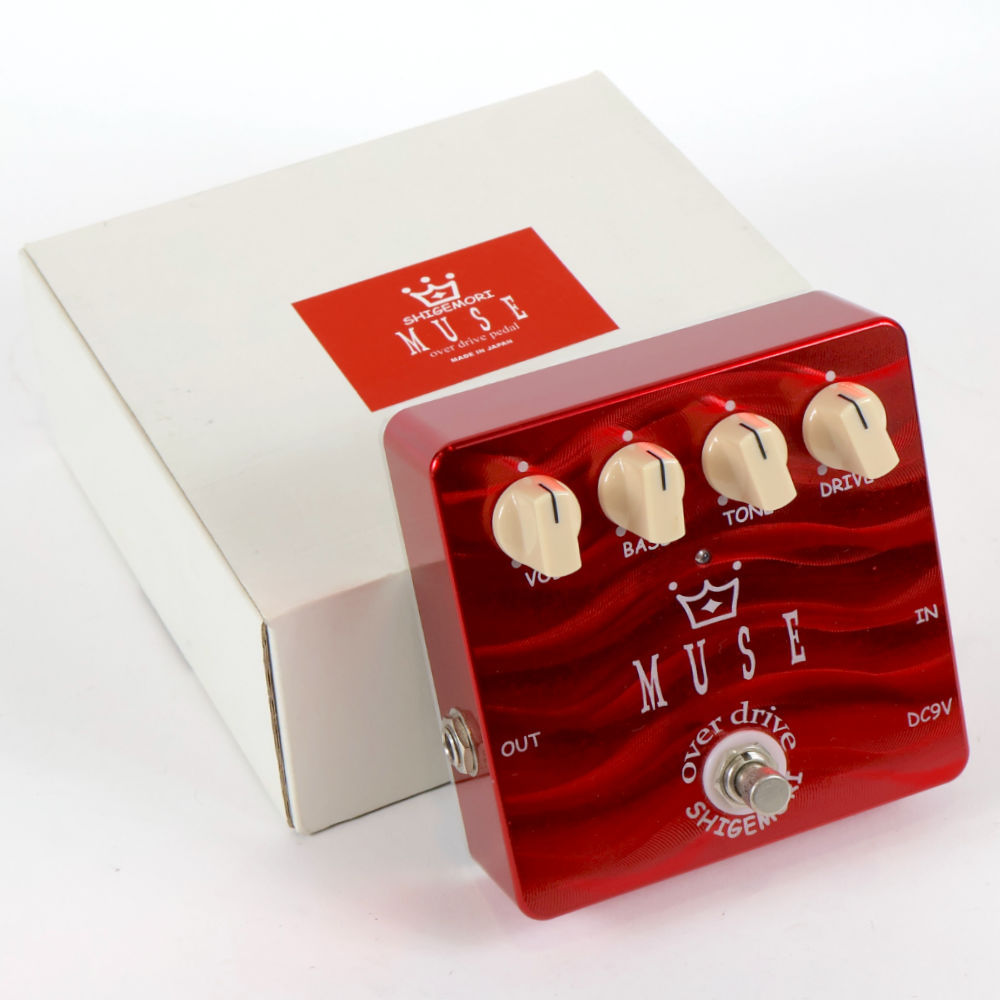 ギター SHIGEMORI MUSE over drive pedal SHIGEMORI MUSE over drive pedal shgemori muse Over Drive