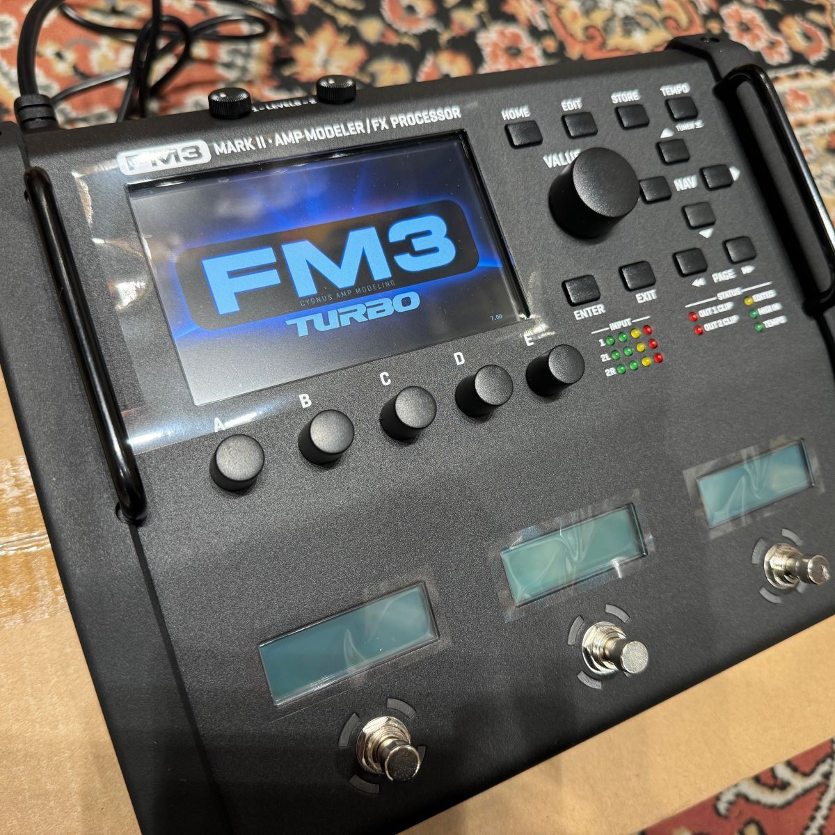 Fractal Audio Systems FM3 MARK II Turbo Amp Modeler/FX Processor 