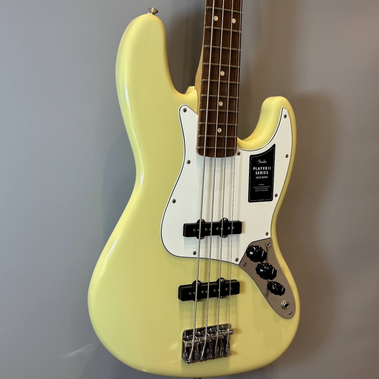 希少 フェルナンデス ジャズ エレキベース キルトメイプル 黄色 イエロー QM Fender Player II Jazz Bass Hialeah Yellow エレキベース ジャズ