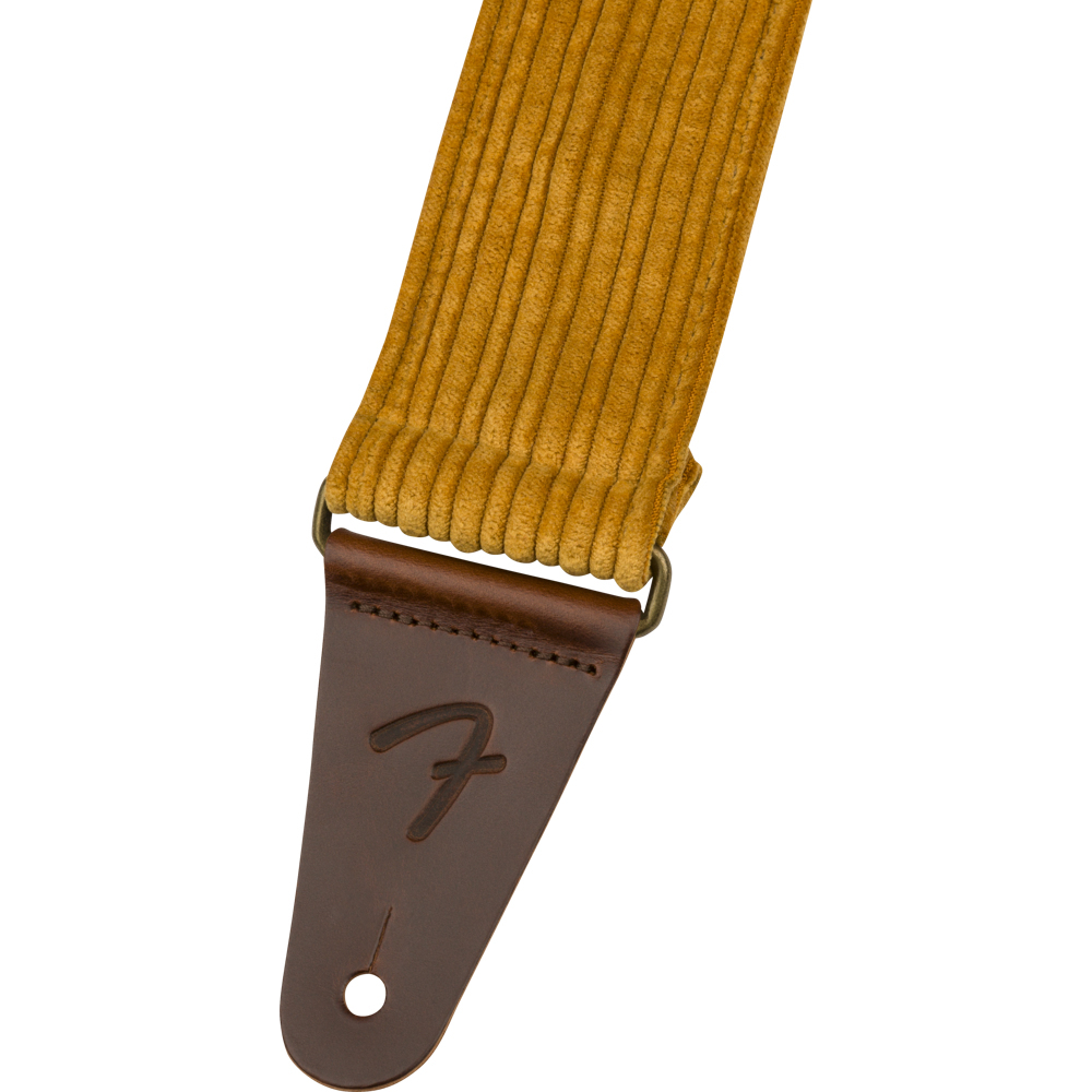 Fender フェンダー Corduroy Strap Blaze Gold 2